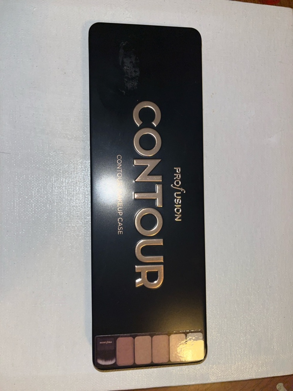 Profusion Cosmetics Contour Palette - Black & Rose Gold Lettering